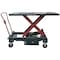 Pake Handling Tools DC Power Hydraulic Scissor Cart, 1100 Lb. Cap., 60'' x 24.5'', 17.5''-45'' Height PAKLT-ES50LA - alternate 3